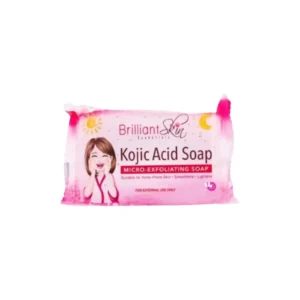 1x Brilliant Skin Essentials Kojic Acid Micro Exfoliating Soap Net Weight 135g
