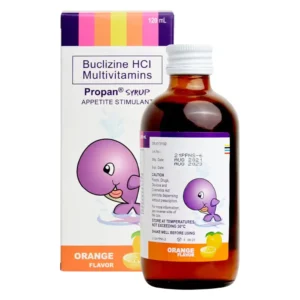 Propan BUCLIZINE HCI Syrup Multivitamin  Apetite Stimulant Orange Flavour 120ml