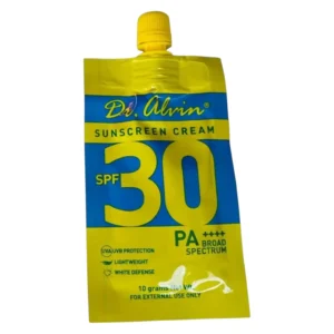 2 x  Dr Alvin Sunscreen  Cream SPF30 PA 15g.