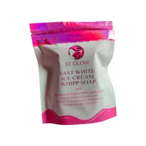 Sy Glow Ice Cream Whipp Soap Face & Body Whitening Soap 125g