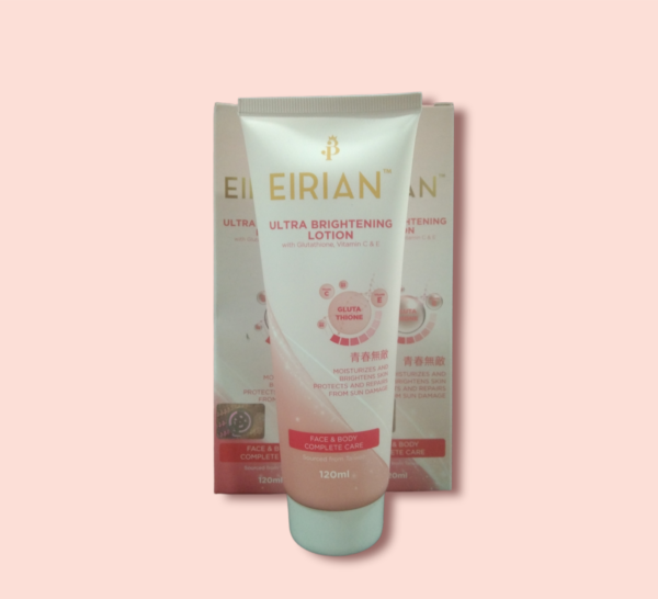 Eirian Ultra Brightening Body  Lotion With Glutathione, Vitamin C & E 120 ml - Image 2