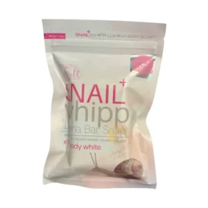 2x Beauty Vault Snail Whipp Lumina  Bar Soap X10 times Body Whitening. 120g
