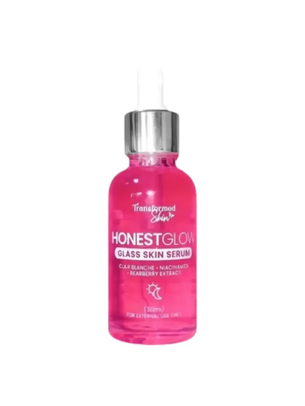 HonestGlow Glass Skin Facial Serum For Brightening  & Whitening 30ml