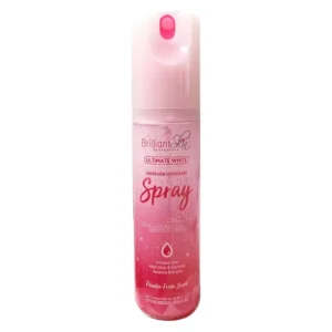 1 x Brilliant skin Ultimate Underarm Deodorant SPRAY Whitening &Anti Perspirant