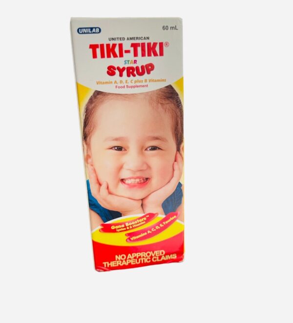 Tiki Tiki STAR Syrup With Lysine B Complex ABC plus B Vitamins 60 ml - Image 2