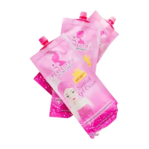 1x Perfect Skin All Naturals Sunblock Gel Cream SPF35++ 50G.