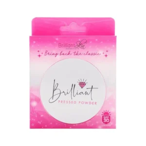 Brilliant Essentials Pressed Powder SPF 30 Net Weight  10 g. Light