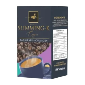 2 x Slimming -K Coffee Fat Burner + Collagen 10 sachets /21 grams.by MK SMETICS