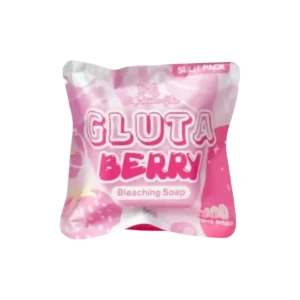5 x Gluta Berry Bleaching Soap x100 Intensive White 50g