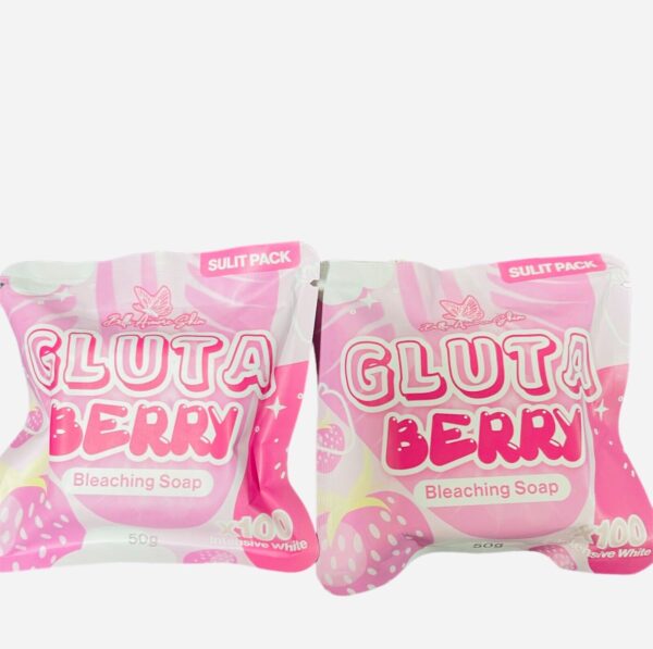 Gluta Berry Bleaching Soap x100 Intensive White