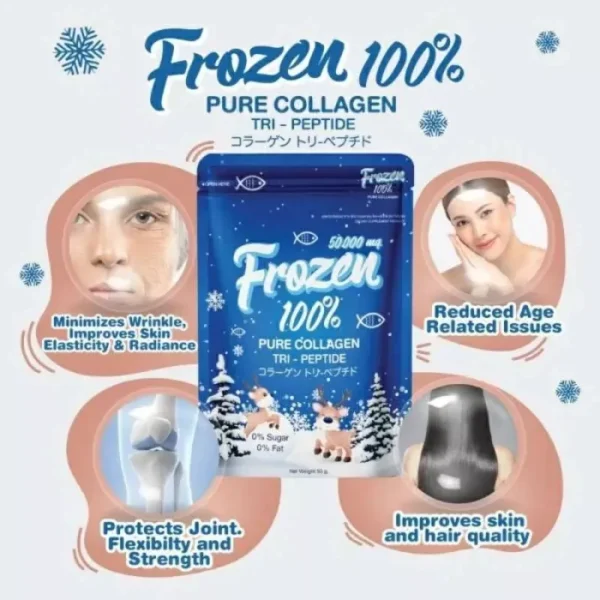 Frozen Pure Collagen 50,000mg Tri- Peptide Dietary Supplement 50g - Image 3