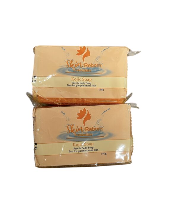 2 x Skin Reborn Essentials Kojic Acid Soap For Face & Body 135g