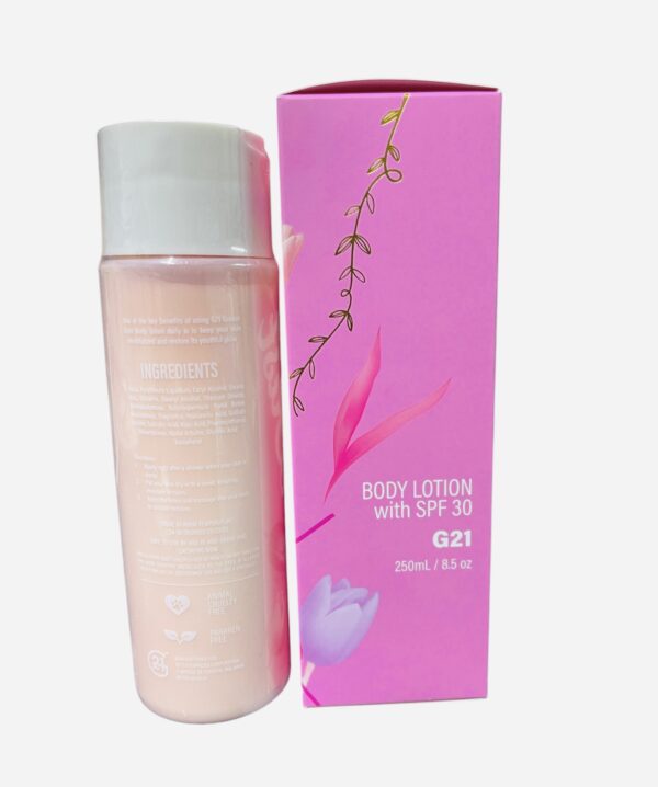 Golden Dust Whitening  Body Lotion With SPF30   250ml - Image 2