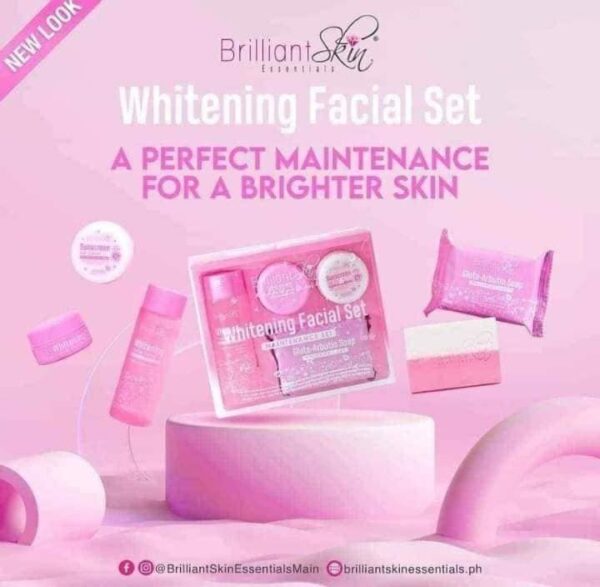 Brilliant Skin Whitening Facial Set New packaging - Image 2