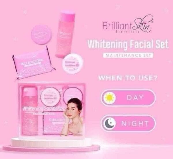 Brilliant Skin Whitening Facial Set New packaging - Image 4