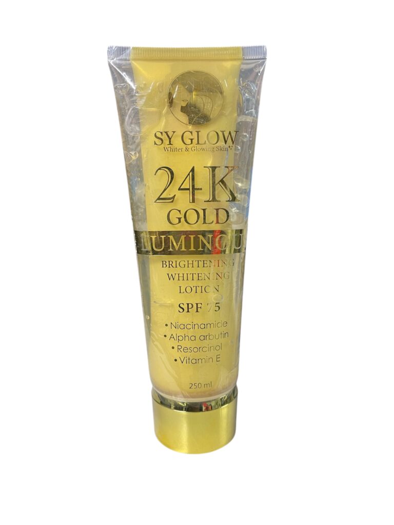 Sy Glow 24K Gold Luminous Brightening & Whitening Lotion spf 75 250ml