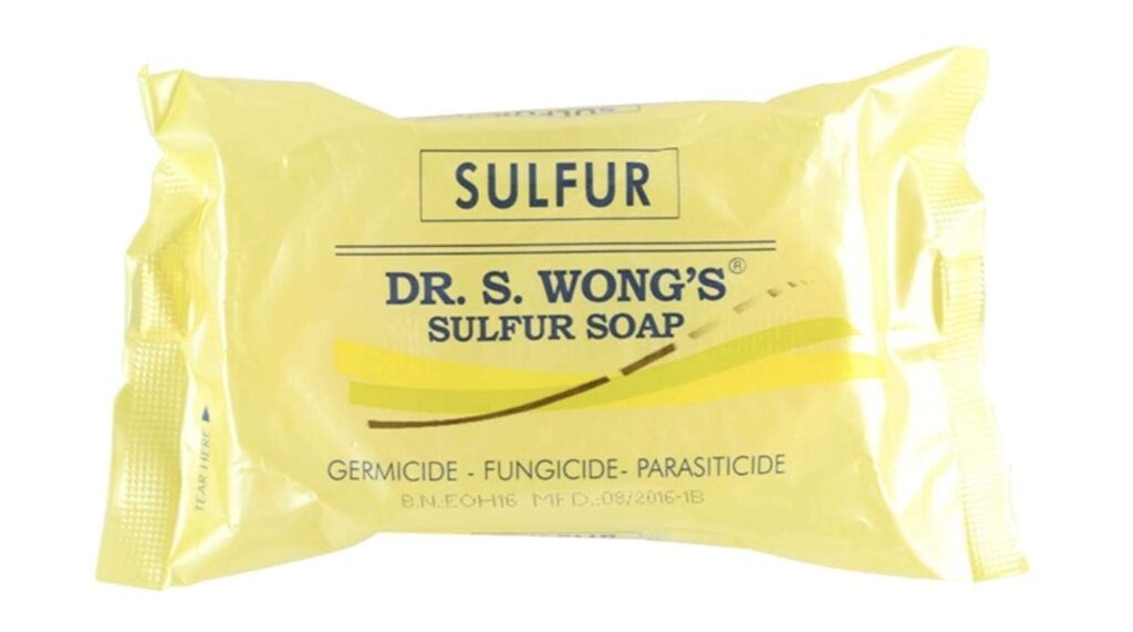 2 x Dr S. Wongs Sulfur Soap 135g