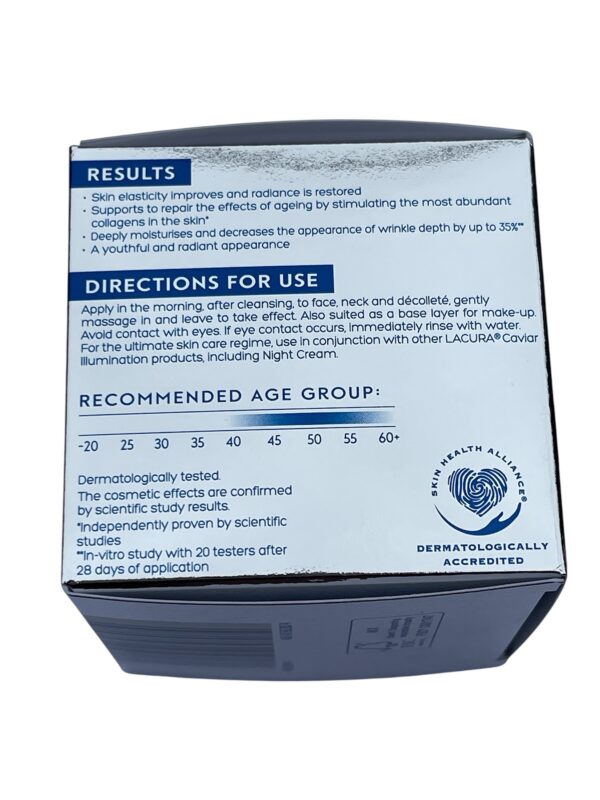 Lacura Caviar Illumination Anti- Age Day Cream SPF15- 50ml - Image 4