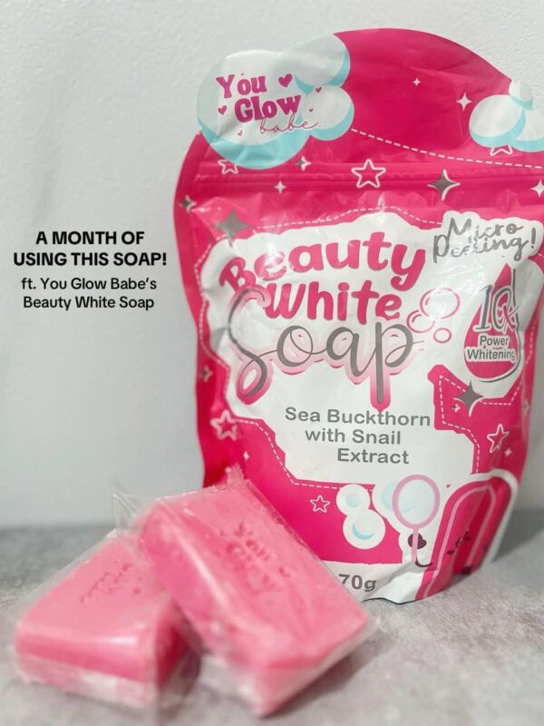 You Glow Babe Beauty White 10xMicro Peeling Power Whitening Soap 5 x 70g