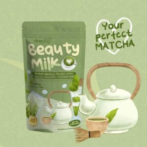 Beauty Milk Premium Japanese Matcha Latte 10 sachets x18g