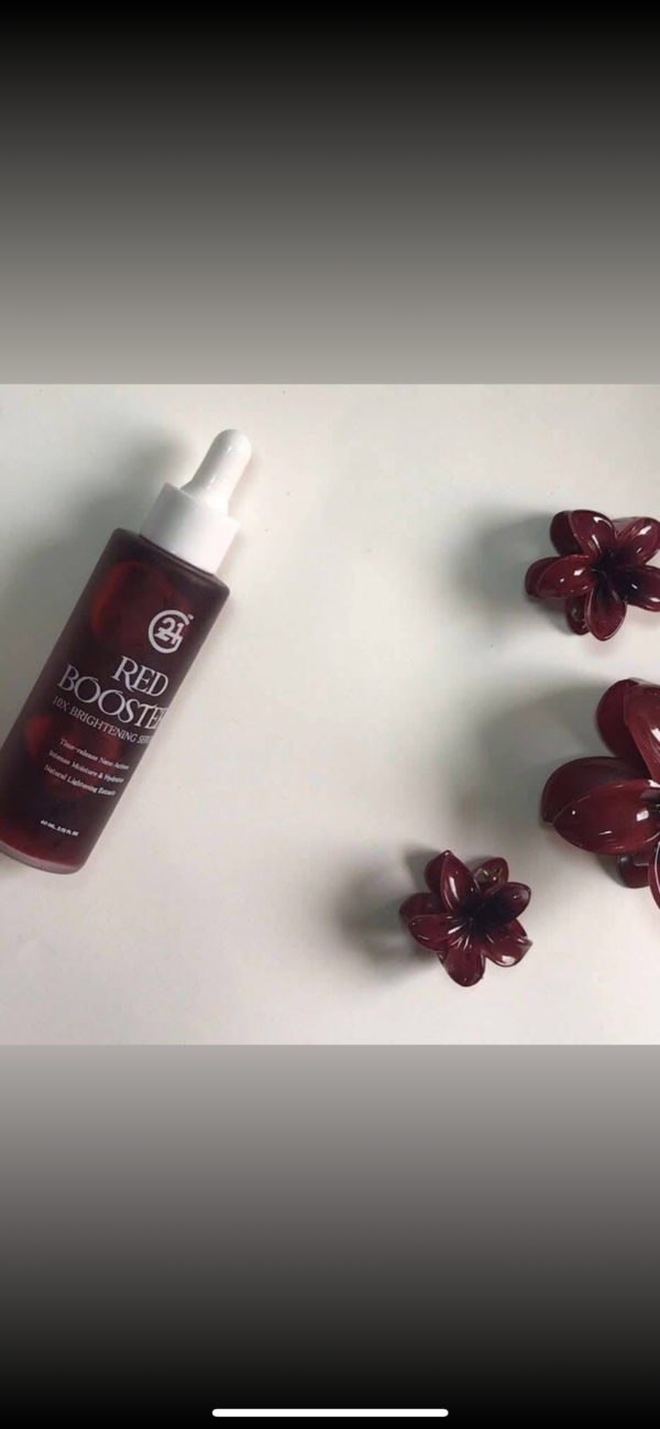 G21 Red Booster Facial Brightening Serum 10x Whitening serum 60ml - Image 4