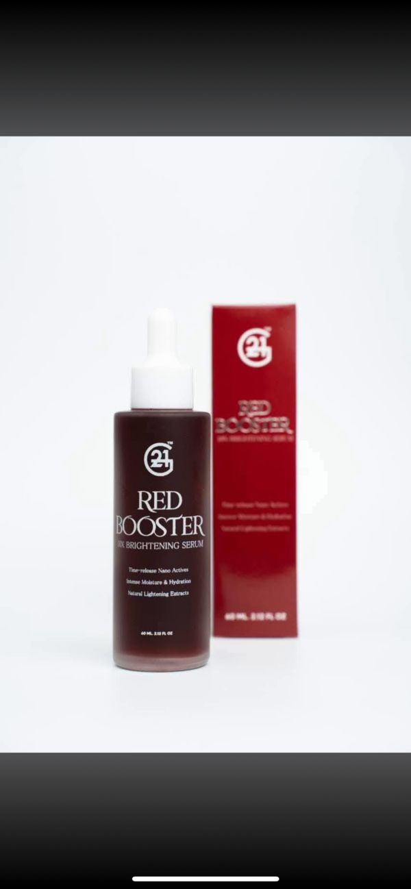 G21 Red Booster Facial Brightening Serum 10x Whitening serum 60ml - Image 5