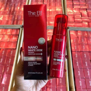 The Elf NANO WHITE DOSE premium White Plus Red Extract Ultimate Face Serum 60ml