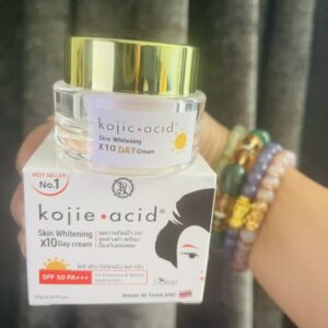 Kojie - Acid Facial Cream Skin Brightening Day  Cream x10 Whitening Cream  20g SPF 50 PA+++uv protection