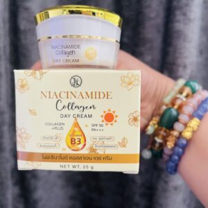Niacinamide Collagen Day  Cream Collagen plus Vitamin B3  SPF 50 PA +++ 25g