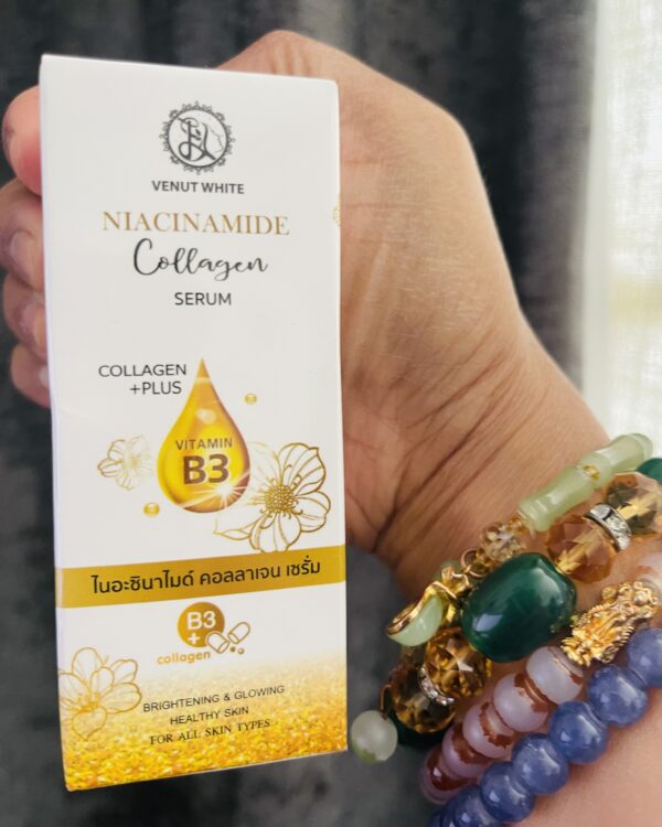 Niacinamide Collagen Plus Whitening Facial Serum With Vitamin B3 40ml - Image 3