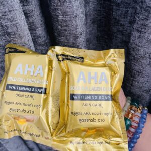 Aha Gold Collagen Whitening Soap 80g x2