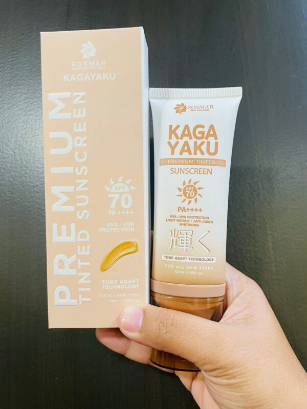 Rosmar Kagayaku Premium Tinted Sunscreen SPF70 50ml