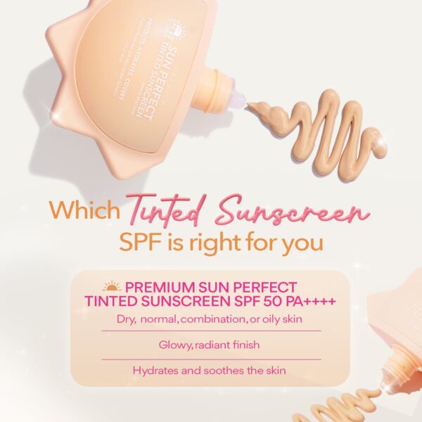 Hikari Skin Premium Sun Perfect Tinted Sunscreen SPF 50 PA+++ - Image 2
