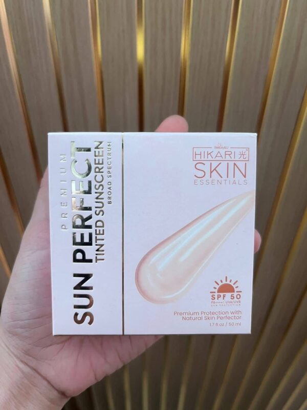 Hikari Skin Premium Sun Perfect Tinted Sunscreen SPF 50 PA+++ - Image 4
