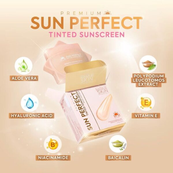 Hikari Skin Premium Sun Perfect Tinted Sunscreen SPF 50 PA+++ - Image 5