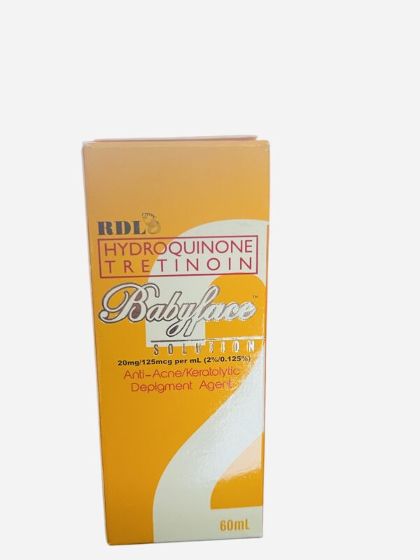 Rdl  #2  Facial Toner Anti- Acne  & Hyperpigmentation  Baby Face Solution 60ml