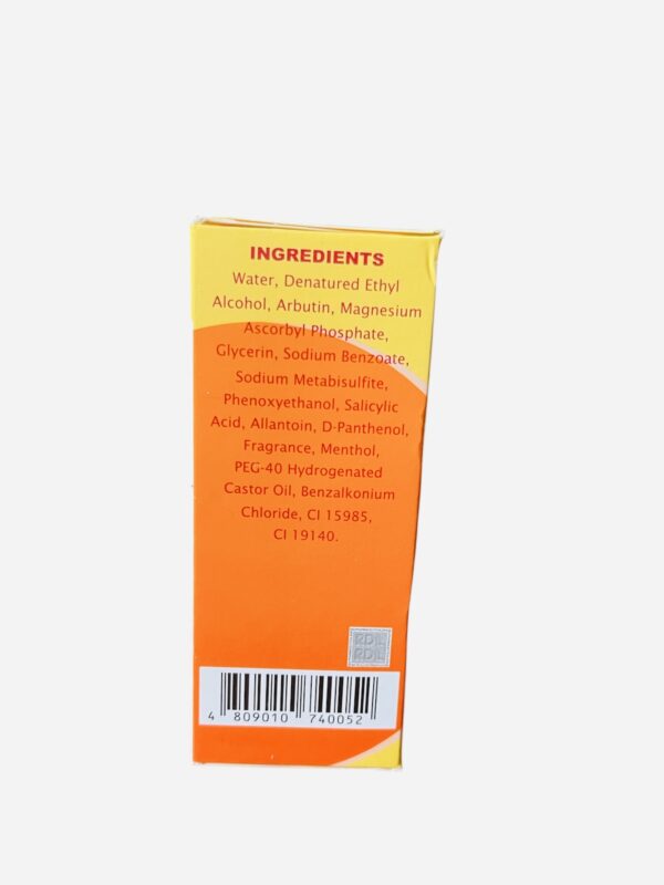 Rdl  #1  Facial Toner Anti- Acne  & Hyperpigmentation  Baby Face Solution 60ml - Image 2