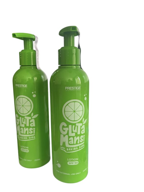 Prestige GlutaMansi With Baking Soda  Whitening Body Lotion SPF50 250ml
