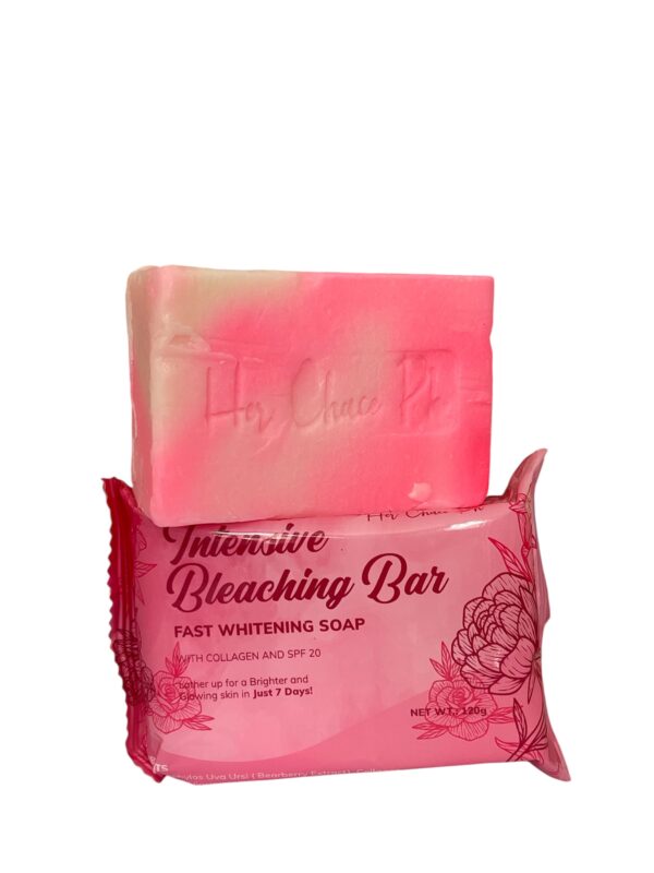 2x Her Choice Ph Intensive Bleaching Bar Fast Whitening Soap just7 days 120g