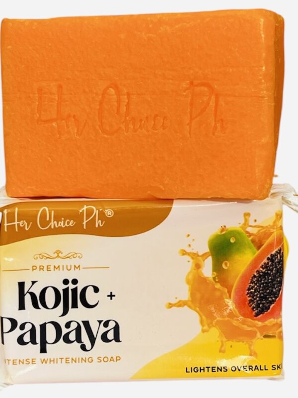 2x Her ChoicePh. Premium Kojic Papaya Intense Whitening Soap 120g