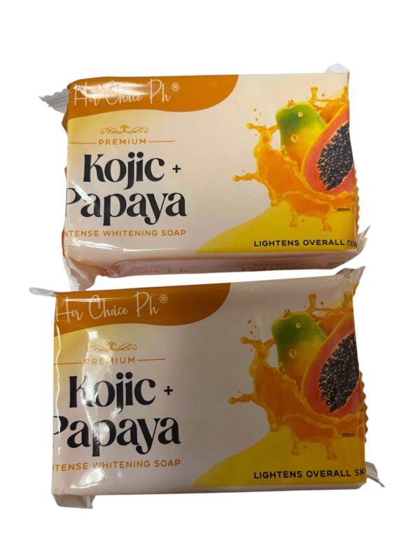 2x Her ChoicePh. Premium Kojic Papaya Intense Whitening Soap 120g - Image 2