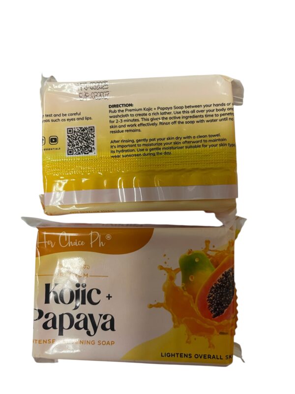 2x Her ChoicePh. Premium Kojic Papaya Intense Whitening Soap 120g - Image 3