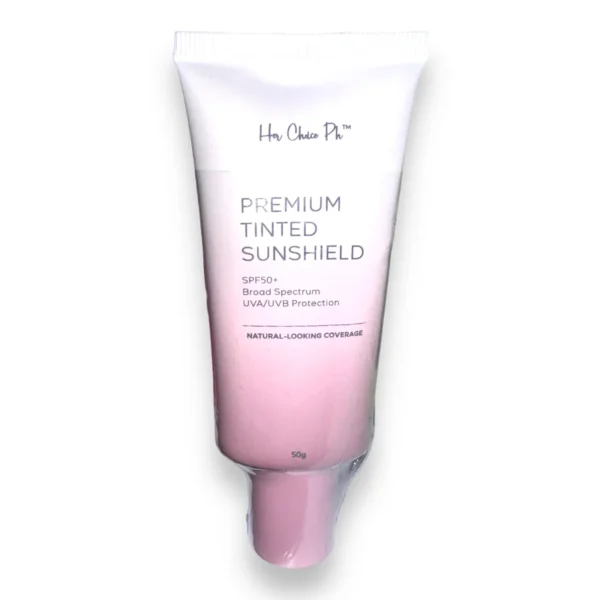 Her Choice Ph Premium Tinted Sunscreen SPF50 pa+++Broad Spectrum UVA/UVB Protection 50g - Image 3