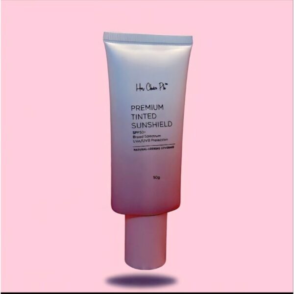 Her Choice Ph Premium Tinted Sunscreen SPF50 pa+++Broad Spectrum UVA/UVB Protection 50g - Image 2