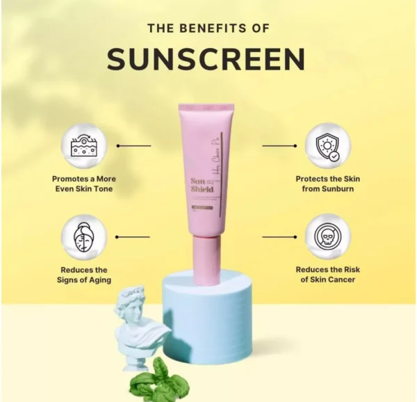 Her Choice Ph Sun Shield Facial Cream Sun protection Korean Formula 50g