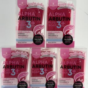 5x Alpha Arbutin 3Plus Body Bath Soap Brightening And Smoothening Complex 80g
