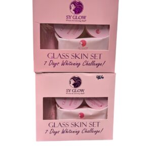 2x Sy Glow Glass Skin Set Whitening & Glowing Skin 7 DAYS CHALLENGE